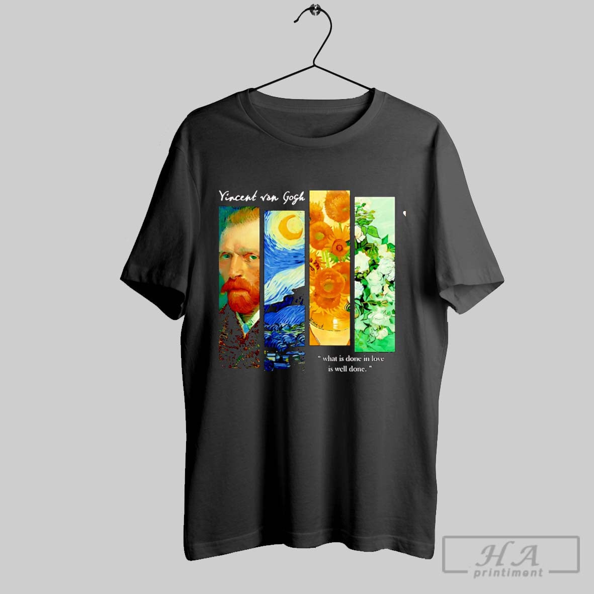 Official Vincent Van Gogh What Is Done In Love Well - Adult & Kids T-Shirts, Sweatshirts & Hoodies apparel design preview 1