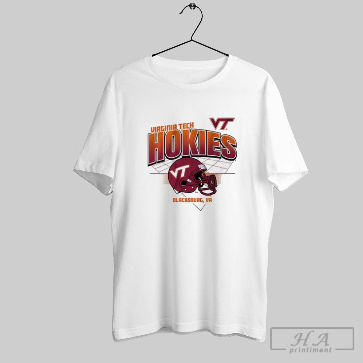 Official Virginia Tech Hokies Football Ncaa - Adult & Kids T-Shirts, Sweatshirts & Hoodies apparel design preview 1