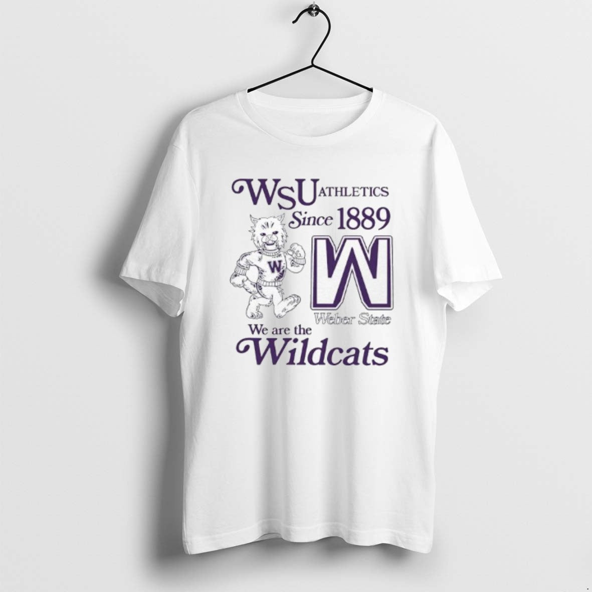 Official Wsu Athletics Since 1889 Waldo Weber State - Adult & Kids T-Shirts, Sweatshirts & Hoodies apparel design preview 1
