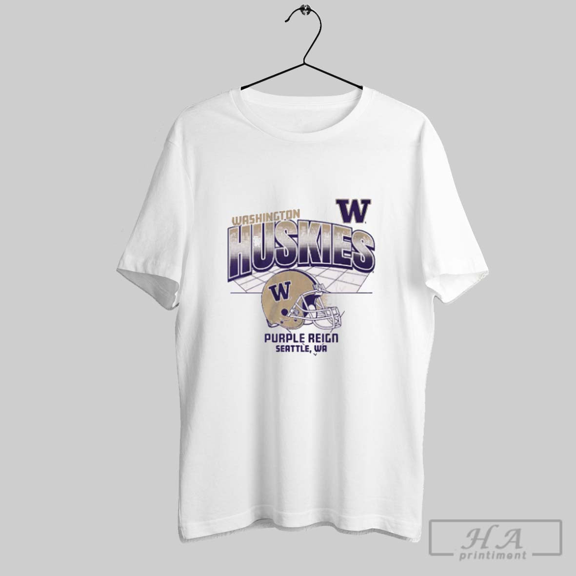 Official Washington Huskies Football Ncaa Purplr - Adult & Kids T-Shirts, Sweatshirts & Hoodies apparel design preview 1