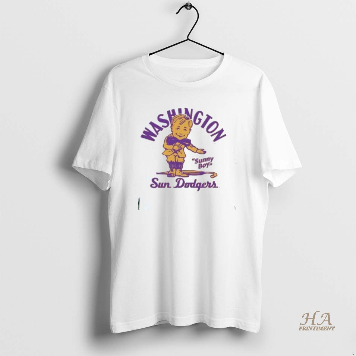 Official Washington Huskies Sun Dodgers Sunny Boy - Adult & Kids T-Shirts, Sweatshirts & Hoodies apparel design preview 1