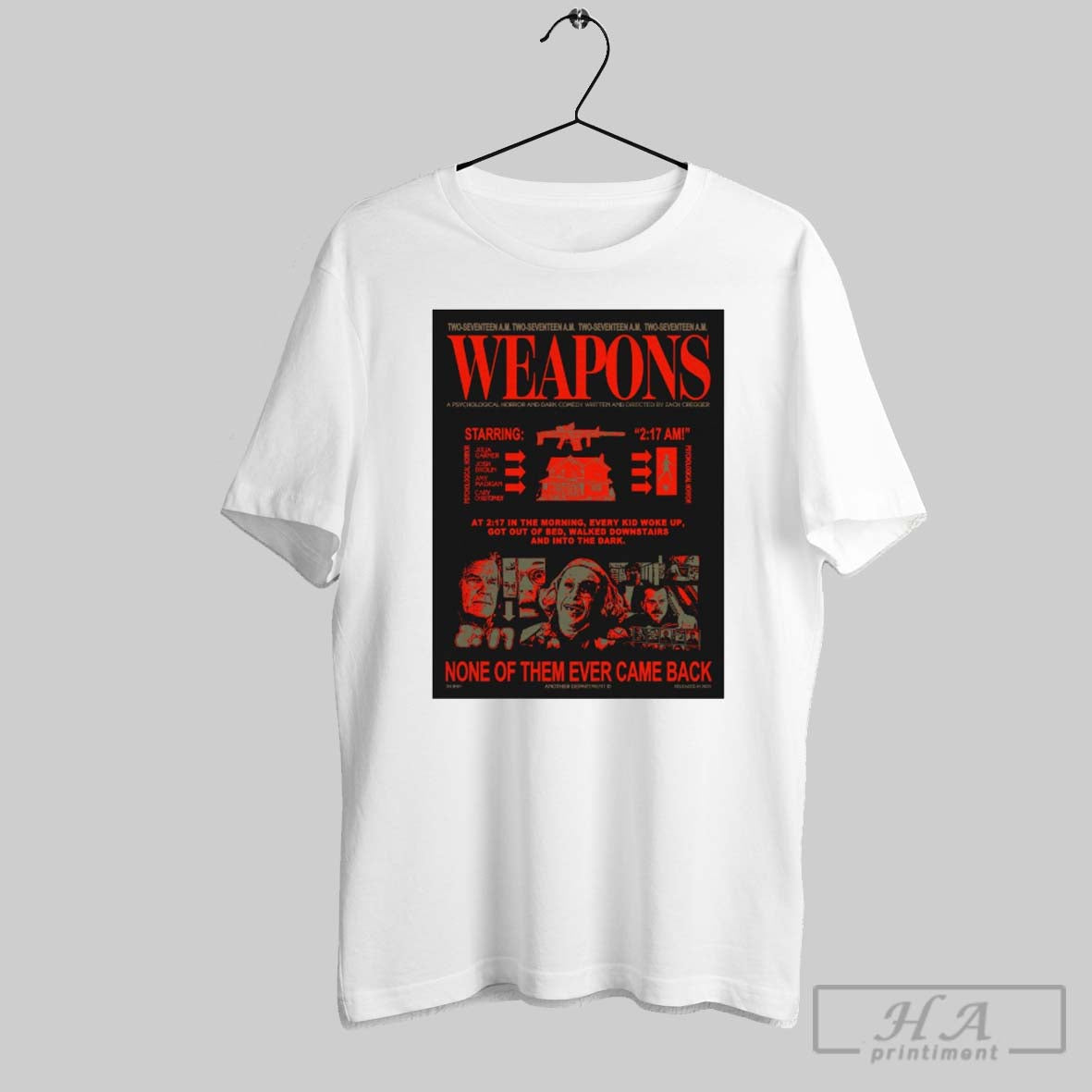 Official Weapons None Of Them Ever Came Back Release - Adult & Kids T-Shirts, Sweatshirts & Hoodies apparel design preview 1
