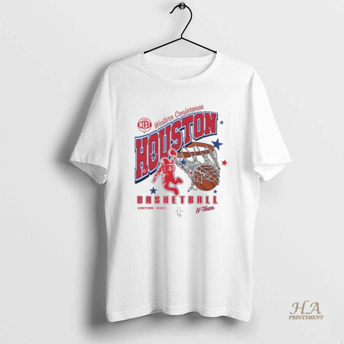 Official Western Conference Houston Rockets 2025 - Adult & Kids T-Shirts, Sweatshirts & Hoodies apparel design preview 1