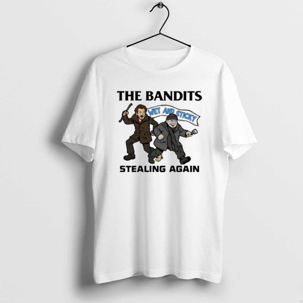 Official Wet Bandits The Banditsstealing Again And - Adult & Kids T-Shirts, Sweatshirts & Hoodies apparel design preview 1