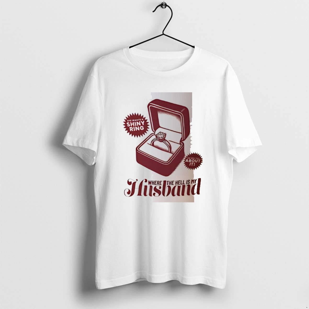 Official Where The Hell Is My Husband - Adult & Kids T-Shirts, Sweatshirts & Hoodies apparel design preview 1