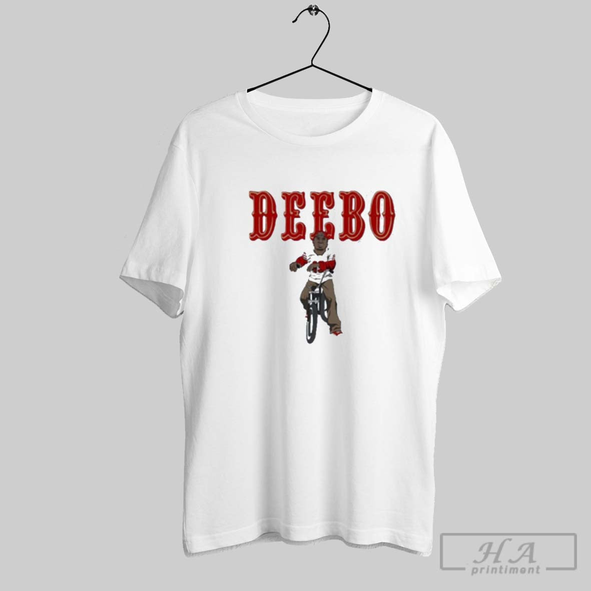 Official Who Wants Some Of Deebo Gold Football - Adult & Kids T-Shirts, Sweatshirts & Hoodies apparel design preview 1