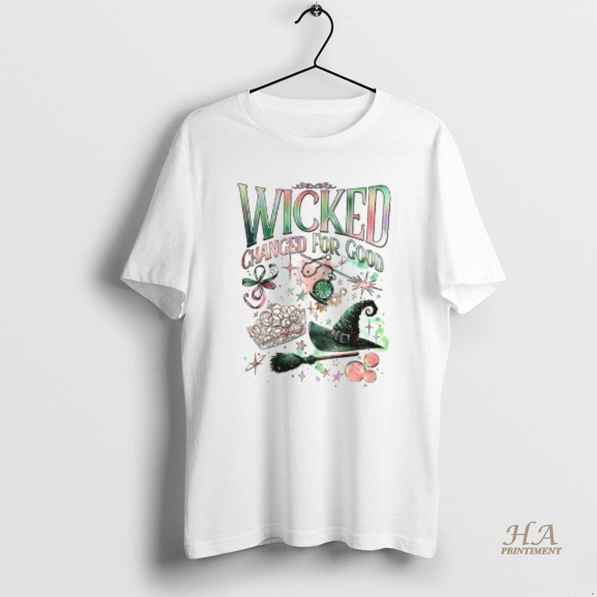 Official Wicked Changed For Good Book Defy Gravity - Adult & Kids T-Shirts, Sweatshirts & Hoodies apparel design preview 1