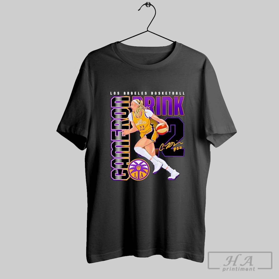 Official Wnba Cameron Brink Los Angeles Sparks Player - Adult & Kids T-Shirts, Sweatshirts & Hoodies apparel design preview 1