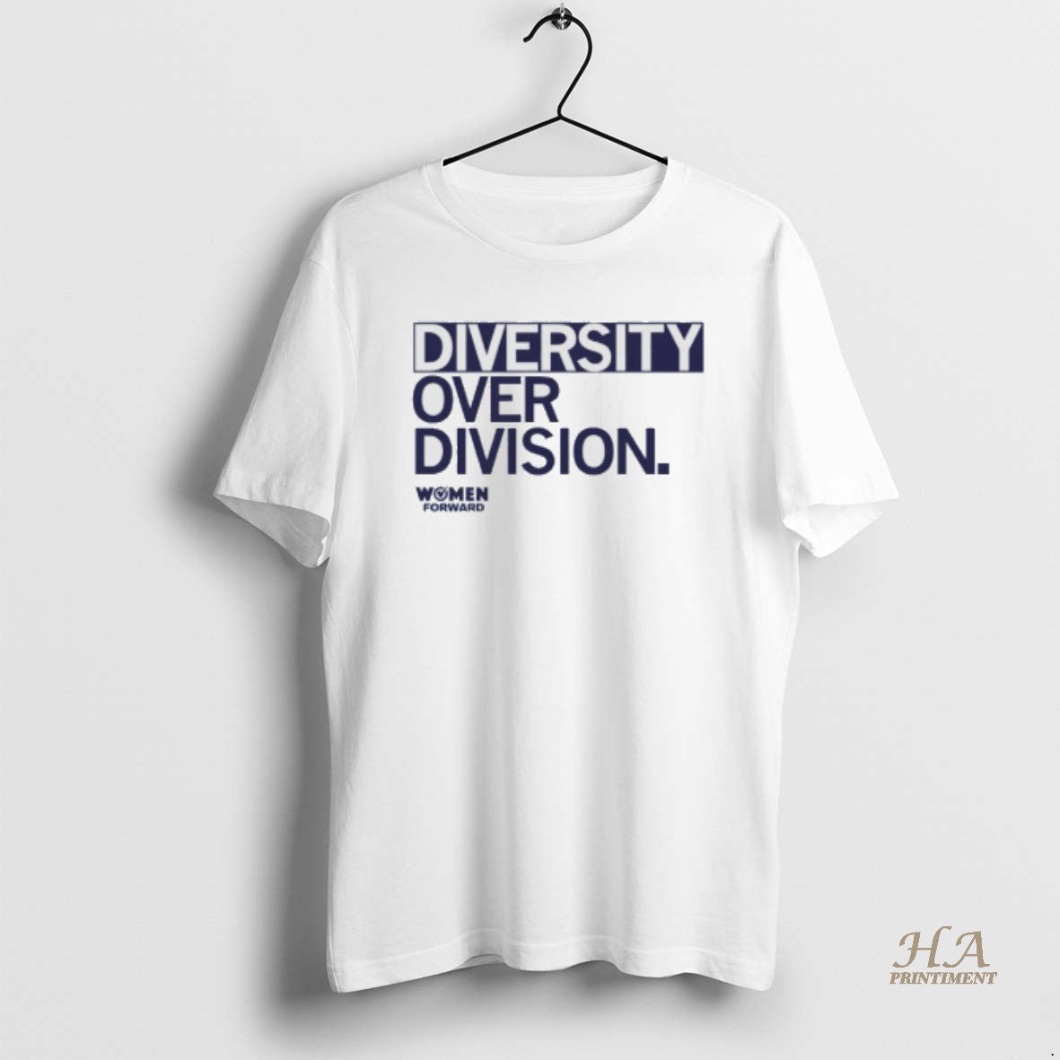 Official Women Forward Diversity Over Division - Adult & Kids T-Shirts, Sweatshirts & Hoodies apparel design preview 1