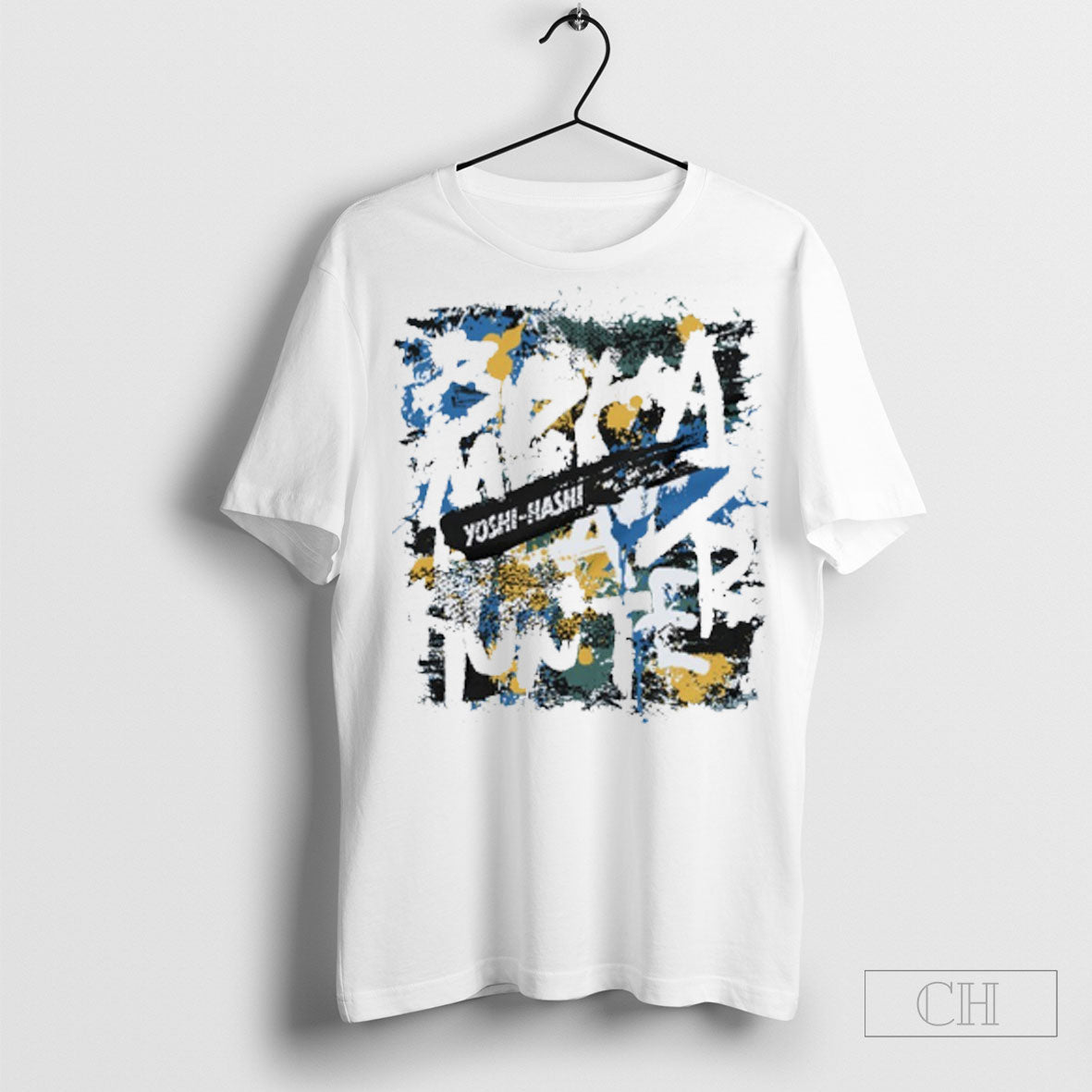Official Yoshi Hashi Light Blue - Adult & Kids T-Shirts, Sweatshirts & Hoodies apparel design preview 1