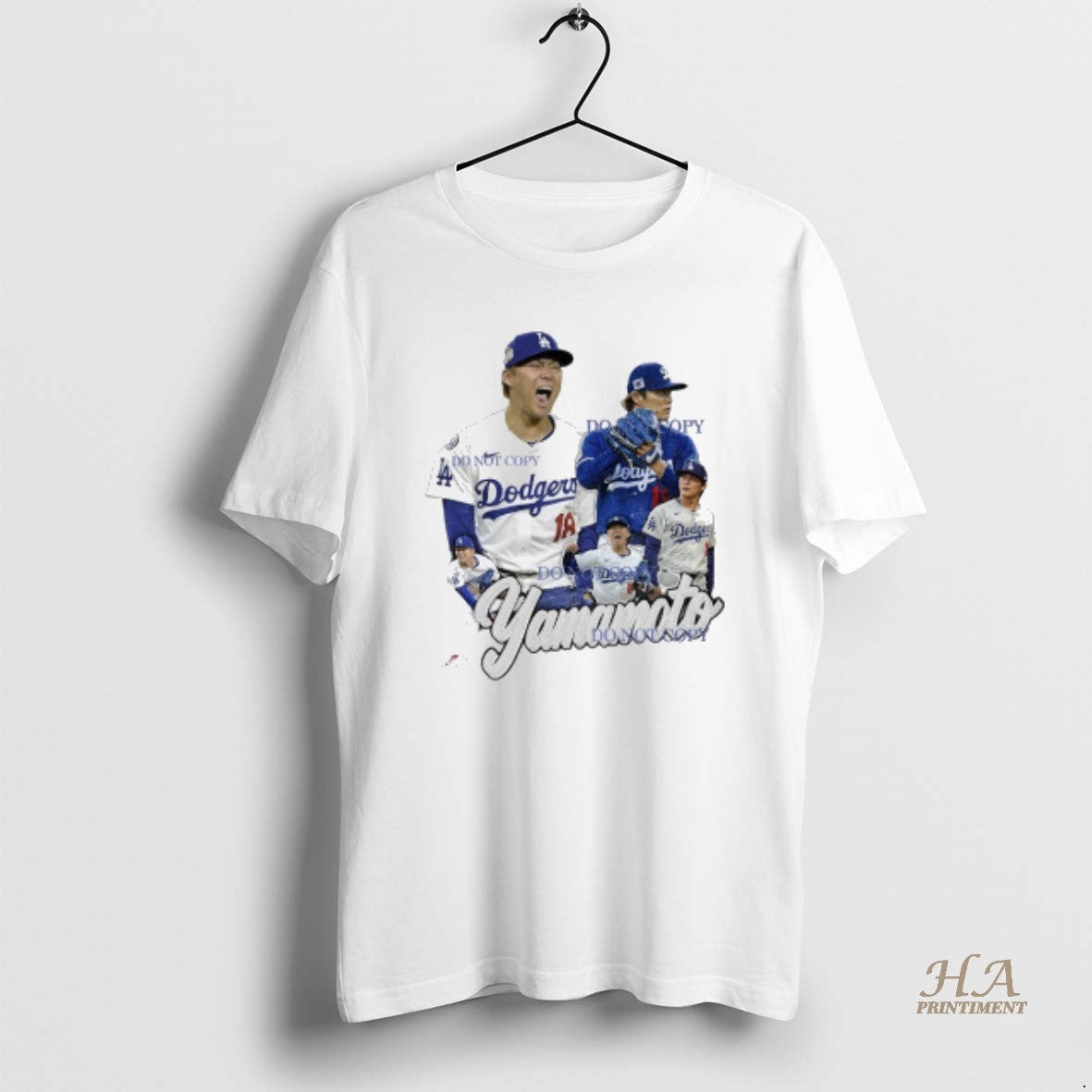 Official Yamamoto Baseball Los Angeles Graphic - Adult & Kids T-Shirts, Sweatshirts & Hoodies apparel design preview 1