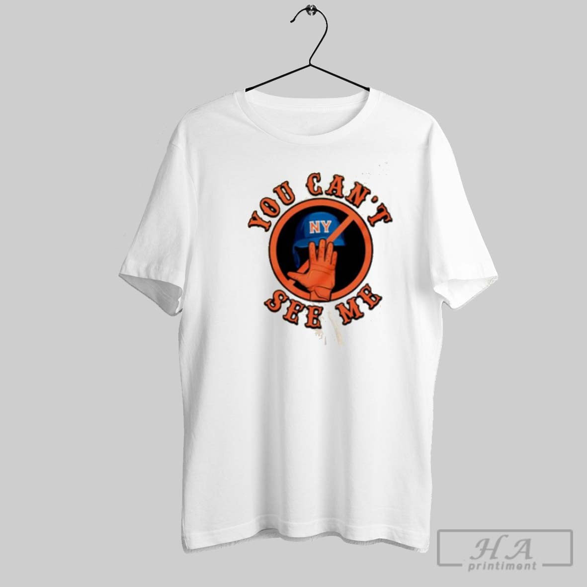 Official You Cant See Me New York Mets - Adult & Kids T-Shirts, Sweatshirts & Hoodies apparel design preview 1