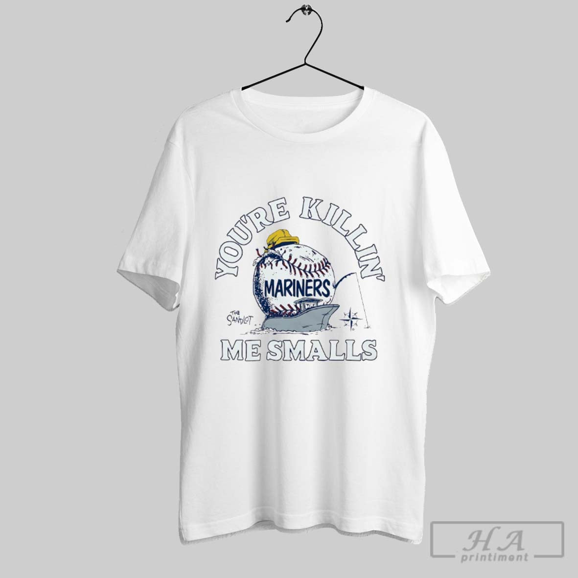 Official Youre Killin Me Smalls Seattle Mariners X - Adult & Kids T-Shirts, Sweatshirts & Hoodies apparel design preview 1