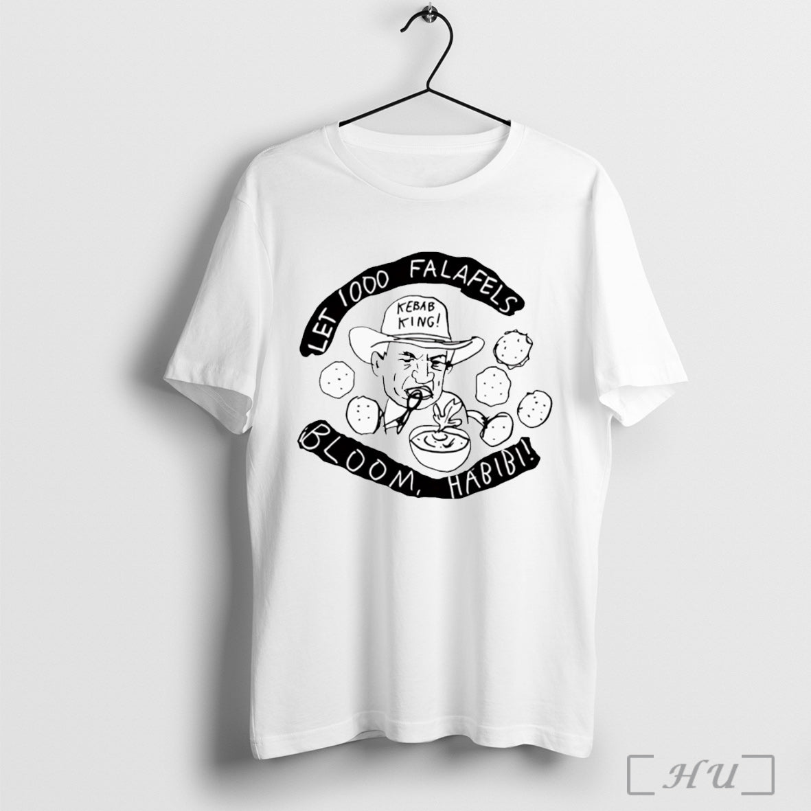 Officials 1000 Falafels Bloom Habibi - Adult & Kids T-Shirts, Sweatshirts & Hoodies apparel design preview 1