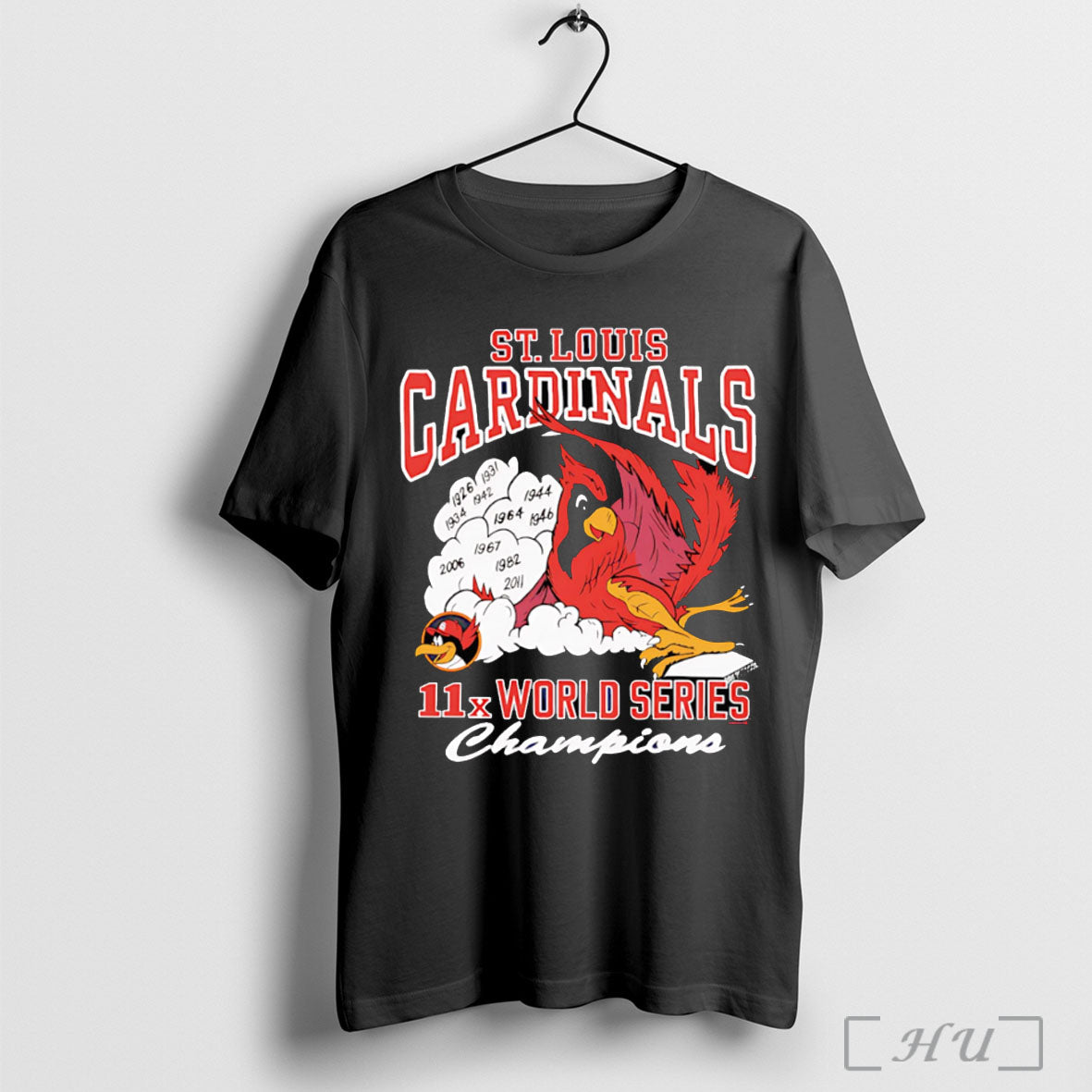 Officials 11x World Series Champions St Louis - Adult & Kids T-Shirts, Sweatshirts & Hoodies apparel design preview 1
