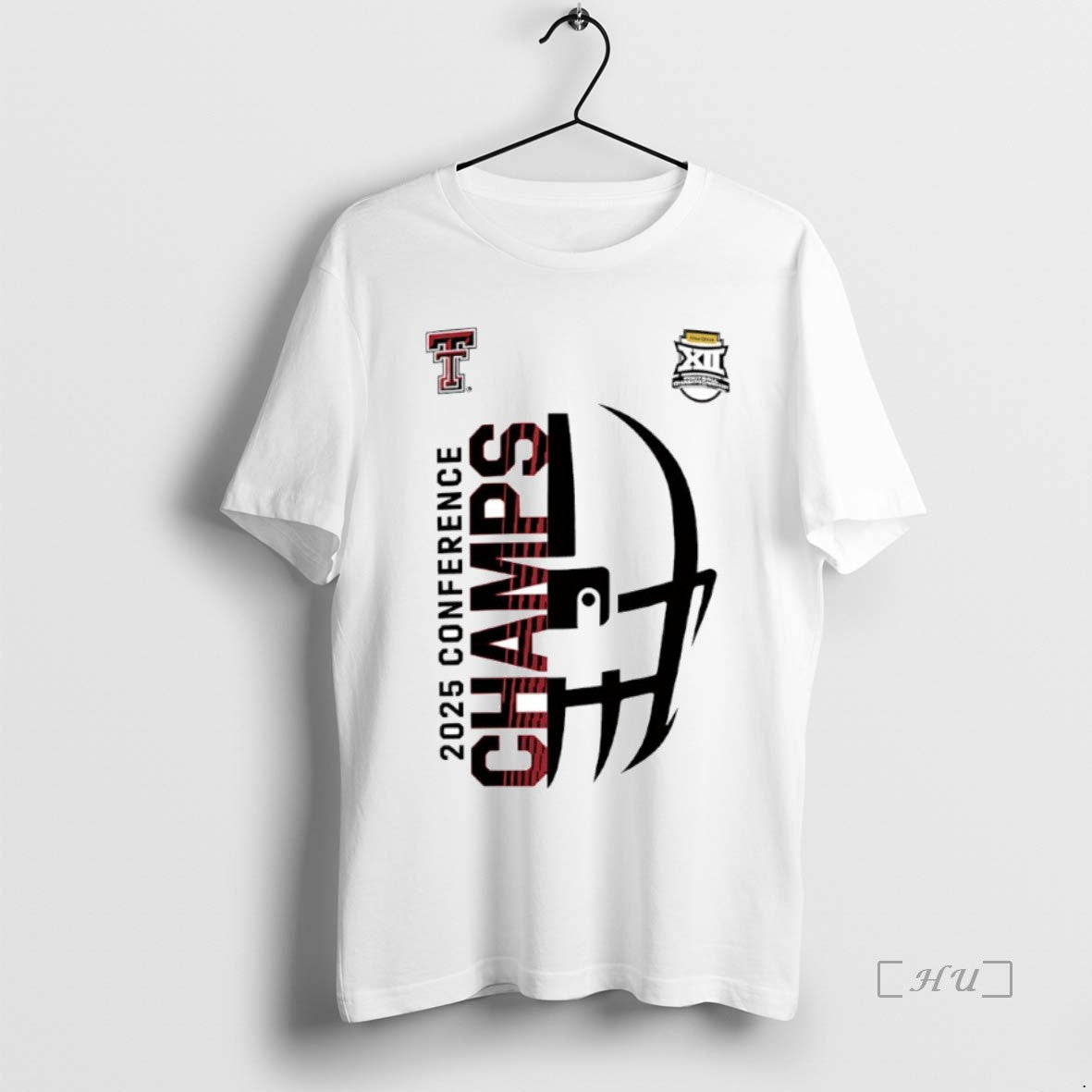 Officials 2025 Big 12 Conference Champs Texas Tech - Adult & Kids T-Shirts, Sweatshirts & Hoodies apparel design preview 1