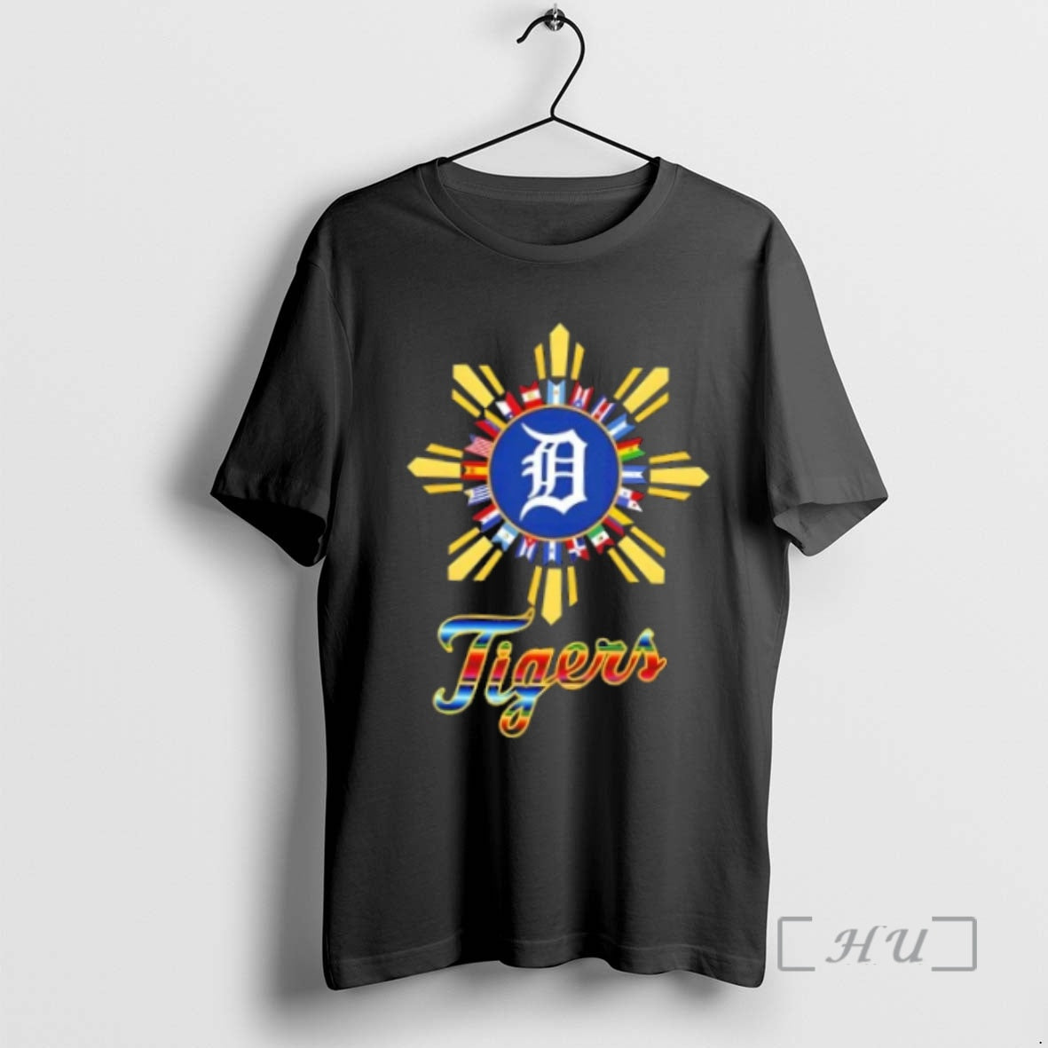 Officials 2025 Detroit Tigers Baseball X Hispanic - Adult & Kids T-Shirts, Sweatshirts & Hoodies apparel design preview 1