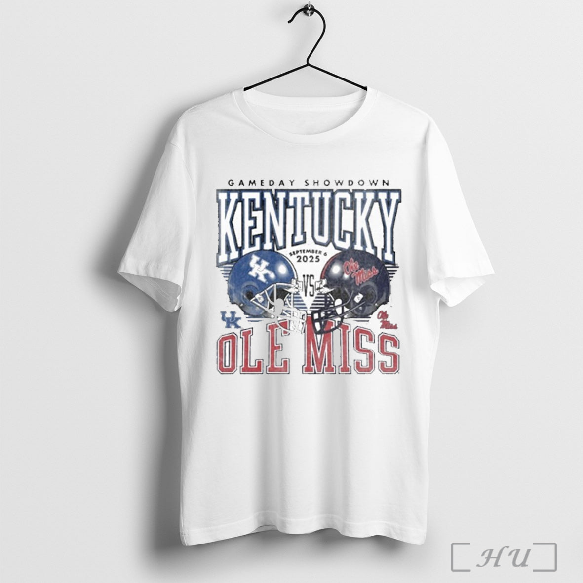 Officials 2025 Gameday Showdown Kentucky Vs Ole Miss - Adult & Kids T-Shirts, Sweatshirts & Hoodies apparel design preview 1