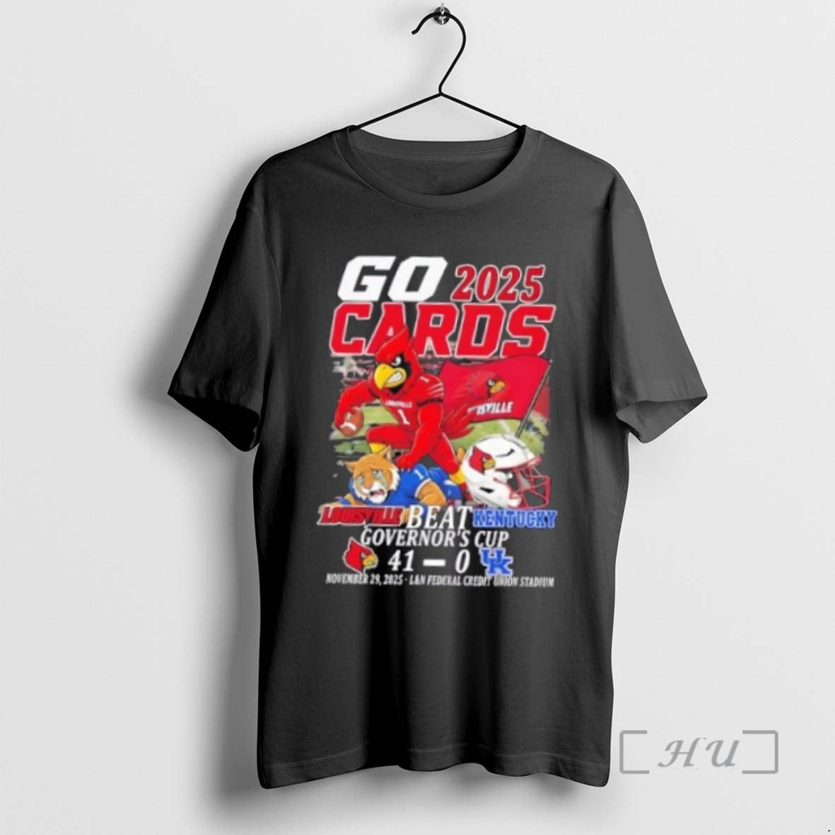 Officials 2025 Go Louisville Cardinals Beat Kentucky - Adult & Kids T-Shirts, Sweatshirts & Hoodies apparel design preview 1