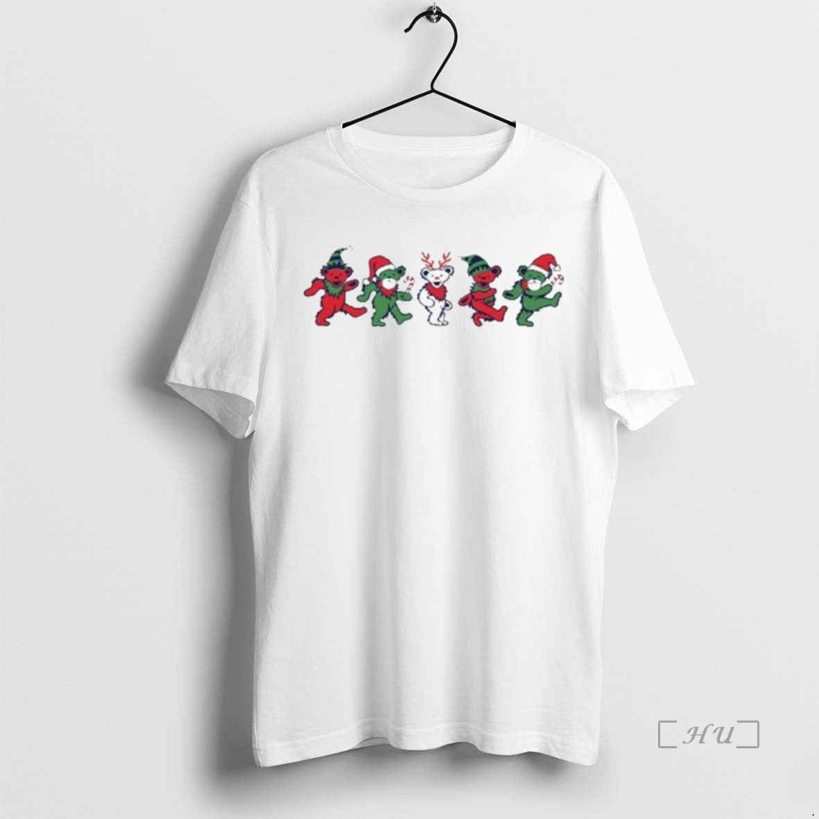 Officials 2025 Grateful Dead Jingle Bears - Adult & Kids T-Shirts, Sweatshirts & Hoodies apparel design preview 1