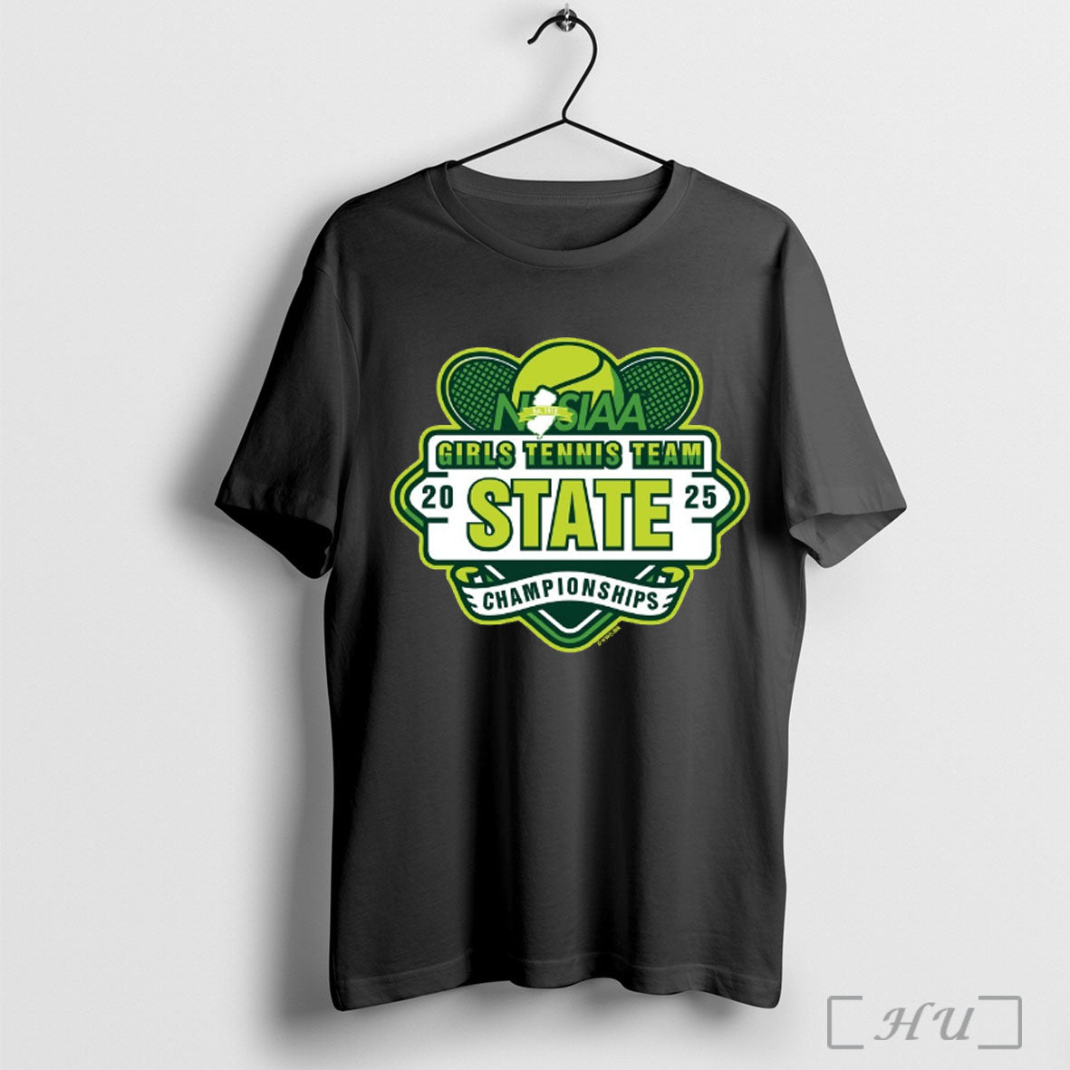 Officials 2025 Njsiaa Girls Tennis Team State - Adult & Kids T-Shirts, Sweatshirts & Hoodies apparel design preview 1