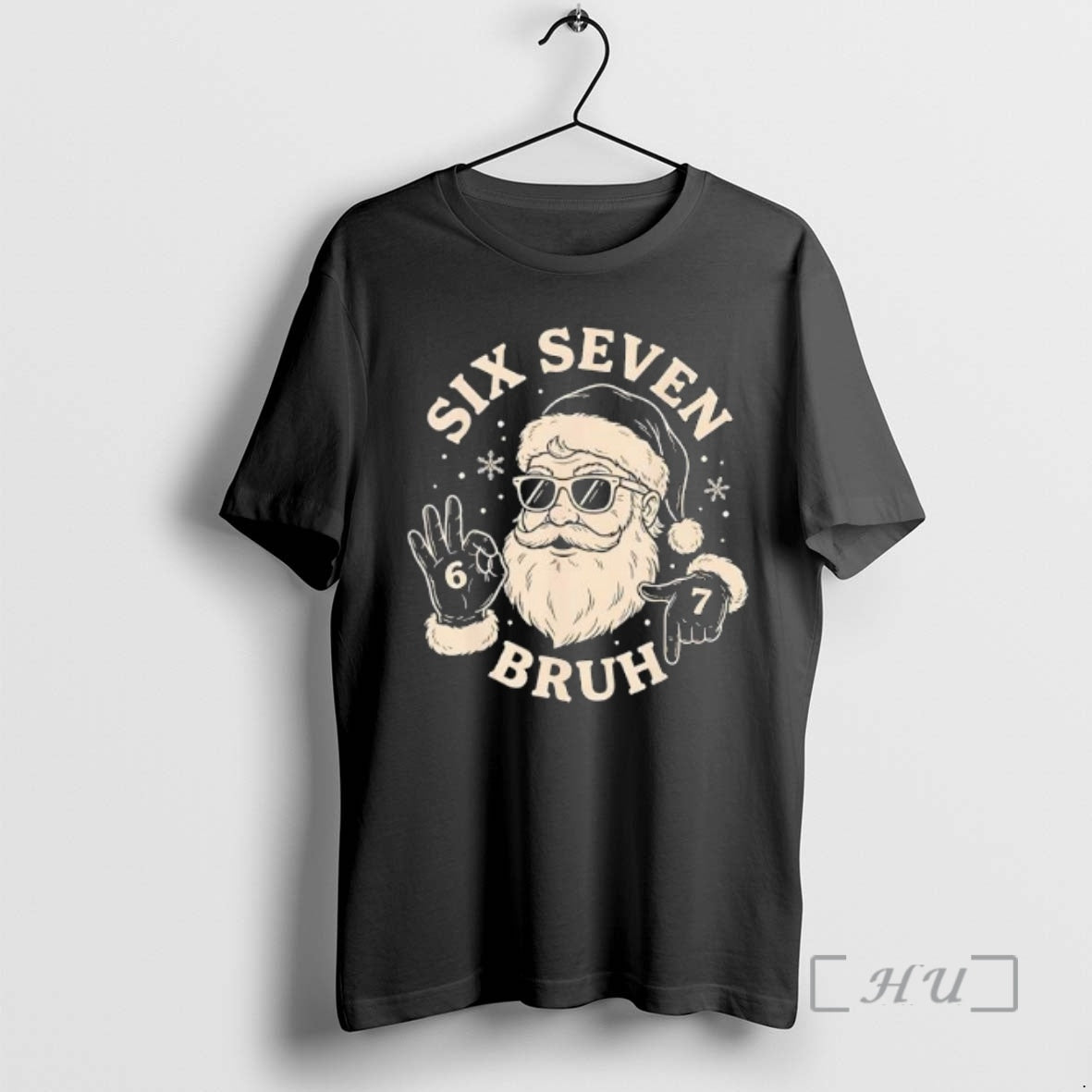Officials 67 Six Seven Bruh Christmas Santa Claus 6 7 - Adult & Kids T-Shirts, Sweatshirts & Hoodies apparel design preview 1