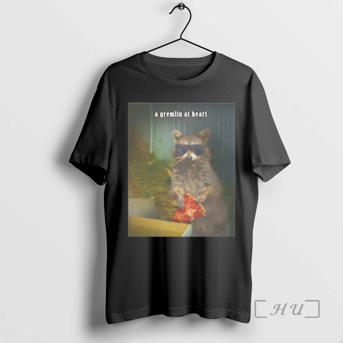Officials A Gremlin At Heart Raccoon - Adult & Kids T-Shirts, Sweatshirts & Hoodies apparel design preview 1