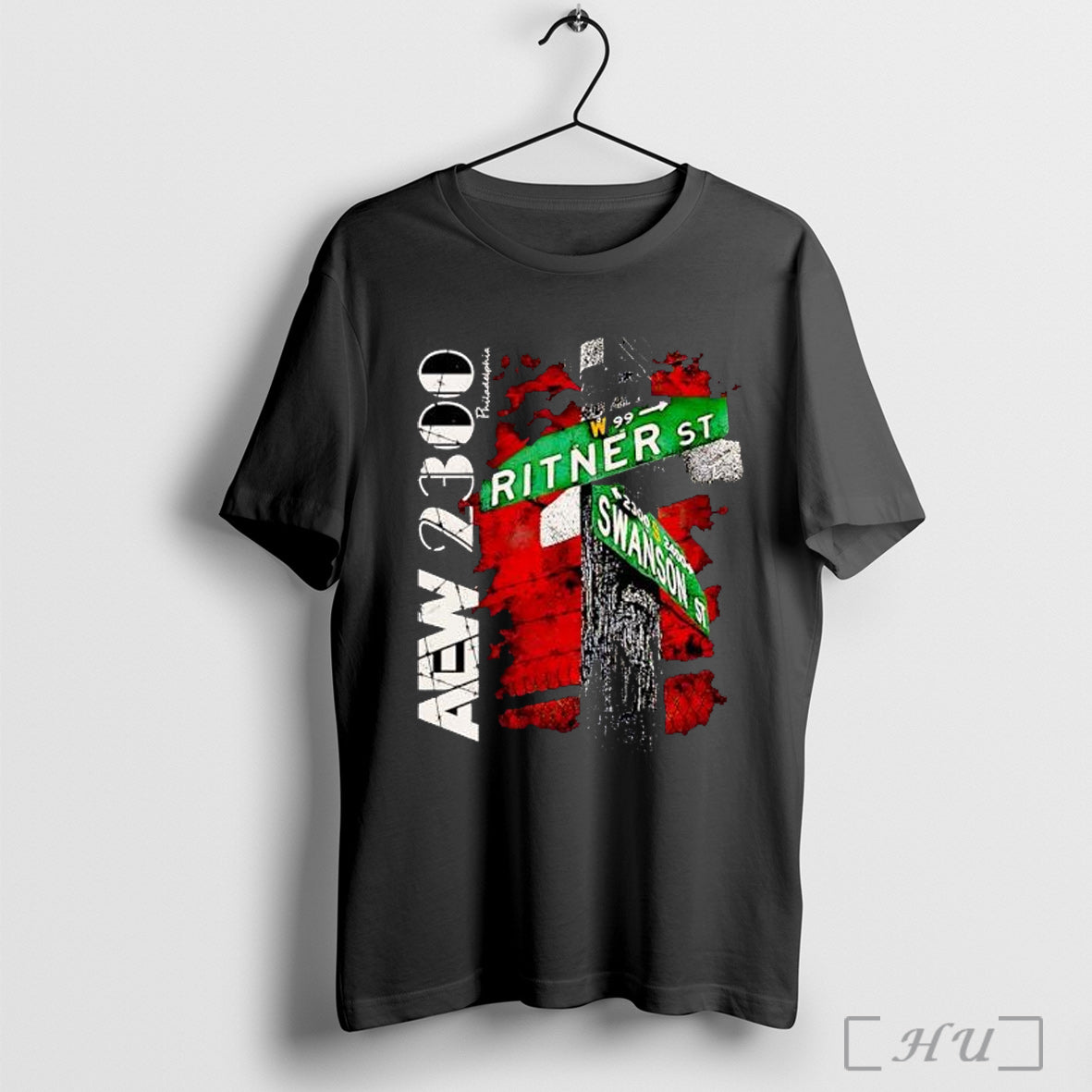 Officials Aew Philadelphia 2300 Ritner Street Swanson - Adult & Kids T-Shirts, Sweatshirts & Hoodies apparel design preview 1