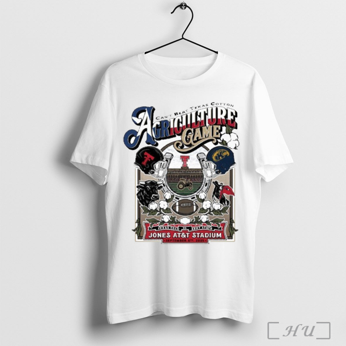 Officials Agriculture Game 2025 Texas Tech Vs Kent - Adult & Kids T-Shirts, Sweatshirts & Hoodies apparel design preview 1