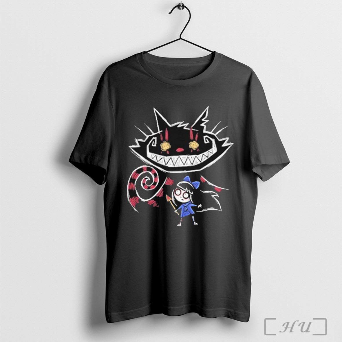 Officials Akumu Ink Cheshire In Hell - Adult & Kids T-Shirts, Sweatshirts & Hoodies apparel design preview 1