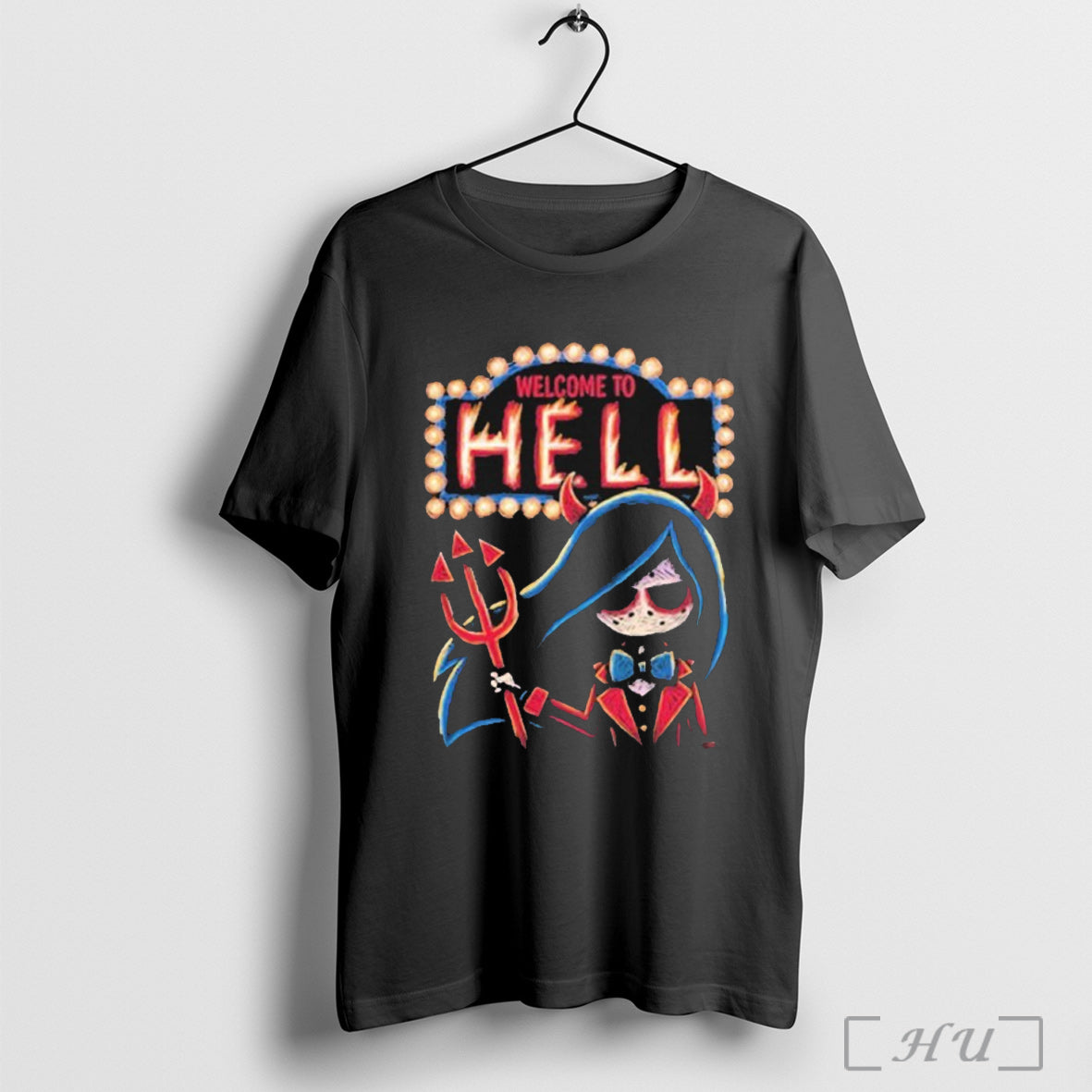 Officials Akumu Ink Welcome To Hell - Adult & Kids T-Shirts, Sweatshirts & Hoodies apparel design preview 1