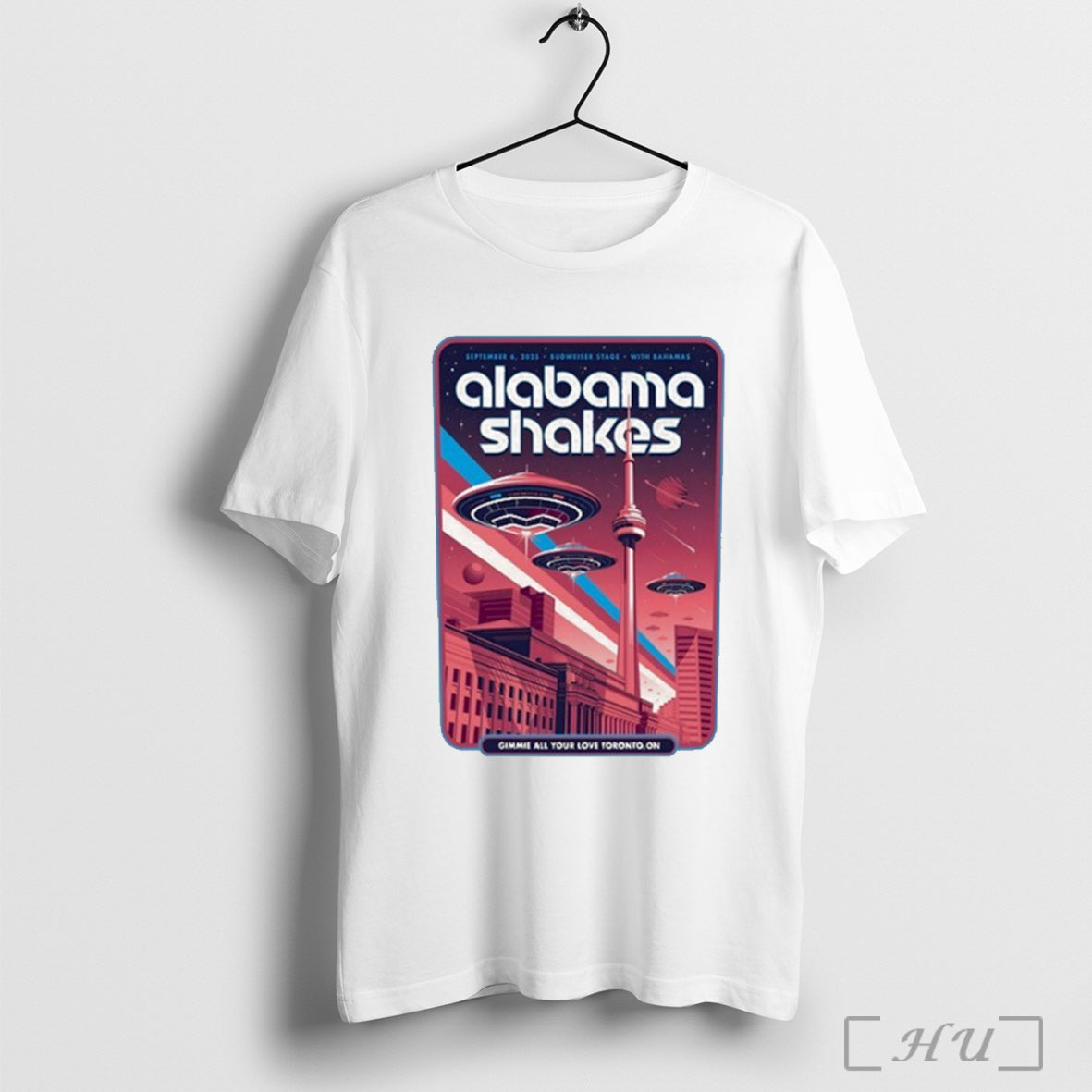 Officials Alabama Shakes 9 6 2025 Budweiser Stage In - Adult & Kids T-Shirts, Sweatshirts & Hoodies apparel design preview 1