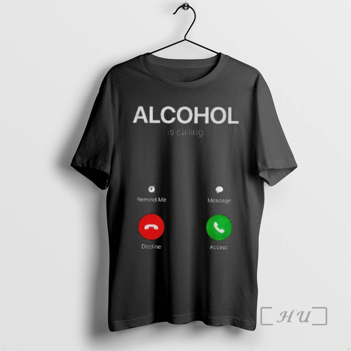 Officials Alcohol Is Calling - Adult & Kids T-Shirts, Sweatshirts & Hoodies apparel design preview 1