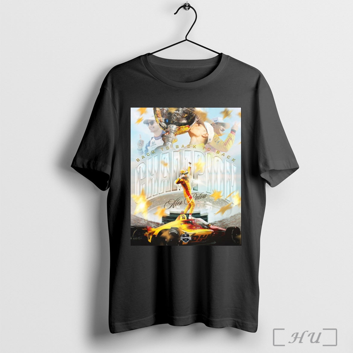 Officials Alex Palou Back To Champion Ntt Indycar - Adult & Kids T-Shirts, Sweatshirts & Hoodies apparel design preview 1
