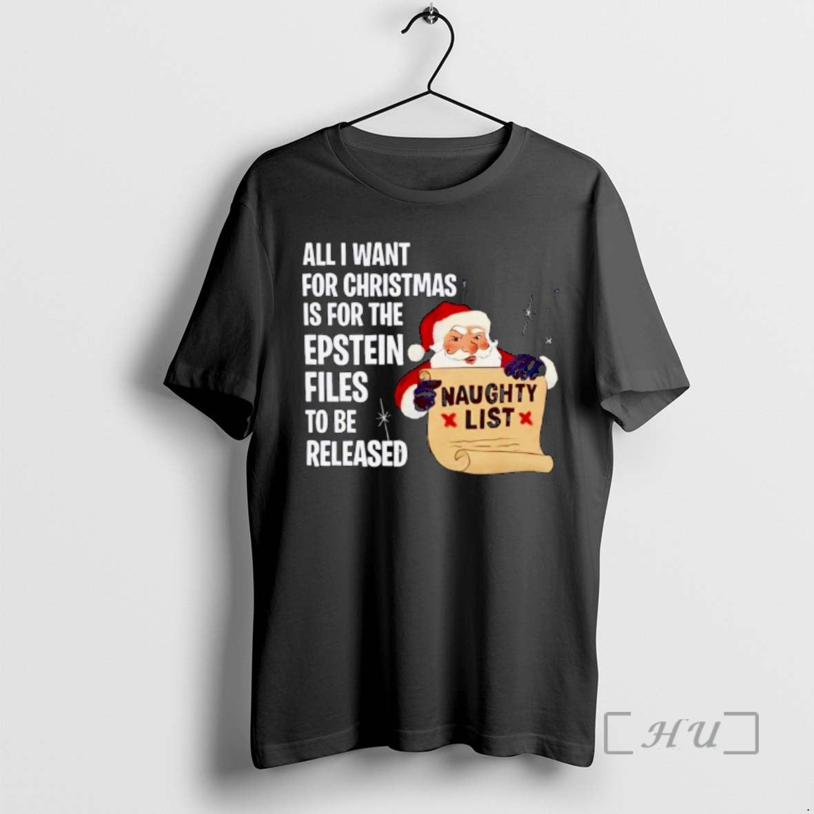 Officials All I Want For Christmas Is The Epstein - Adult & Kids T-Shirts, Sweatshirts & Hoodies apparel design preview 1