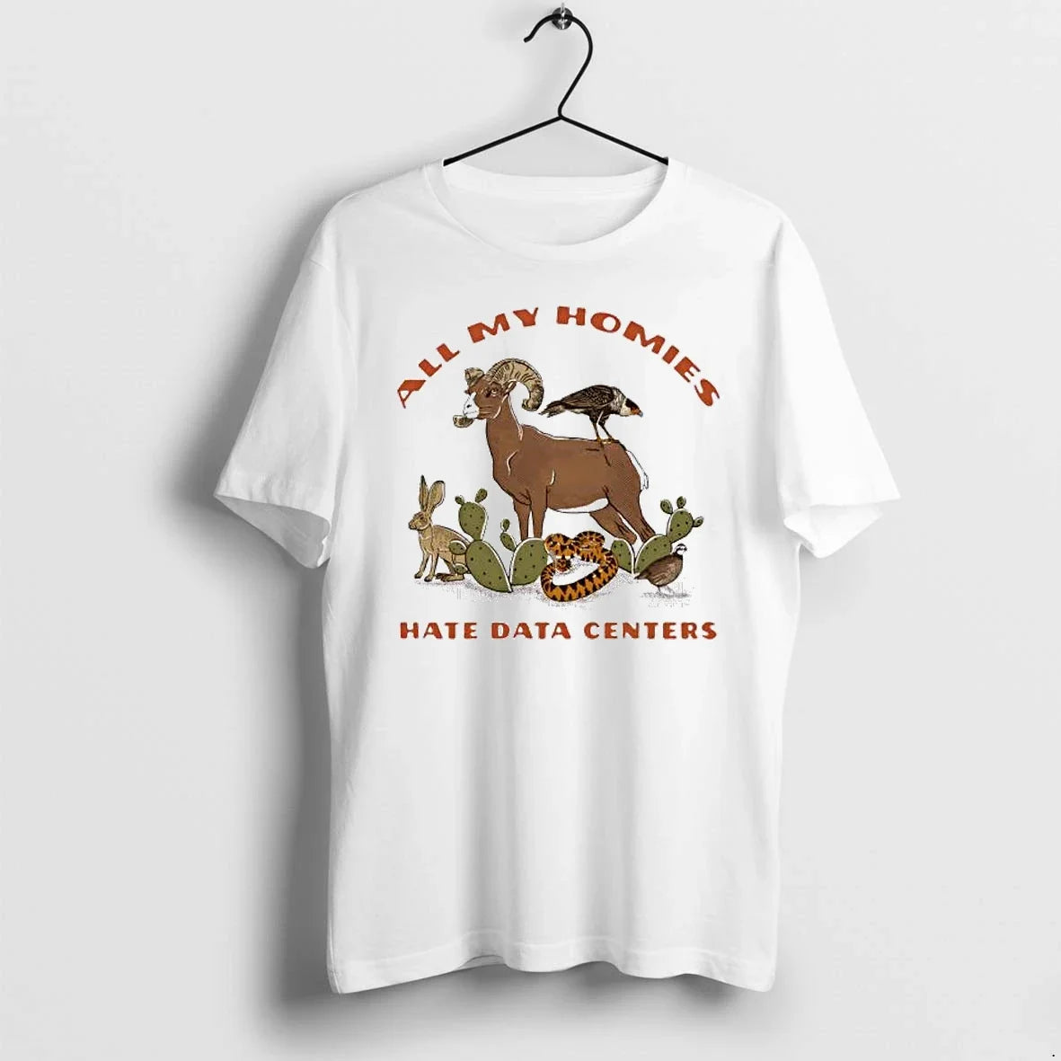 Officials All My Homies Hate Data Centers Desert - Adult & Kids T-Shirts, Sweatshirts & Hoodies apparel design preview 1