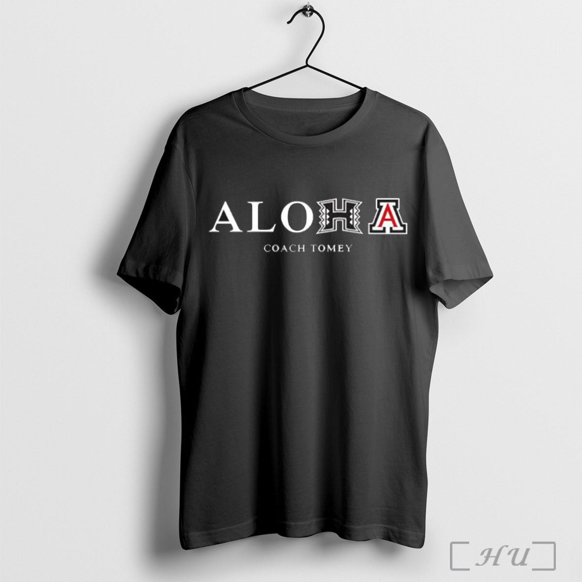 Officials Aloha Coach Tomey Hawaii Rainbow Warriors - Adult & Kids T-Shirts, Sweatshirts & Hoodies apparel design preview 1