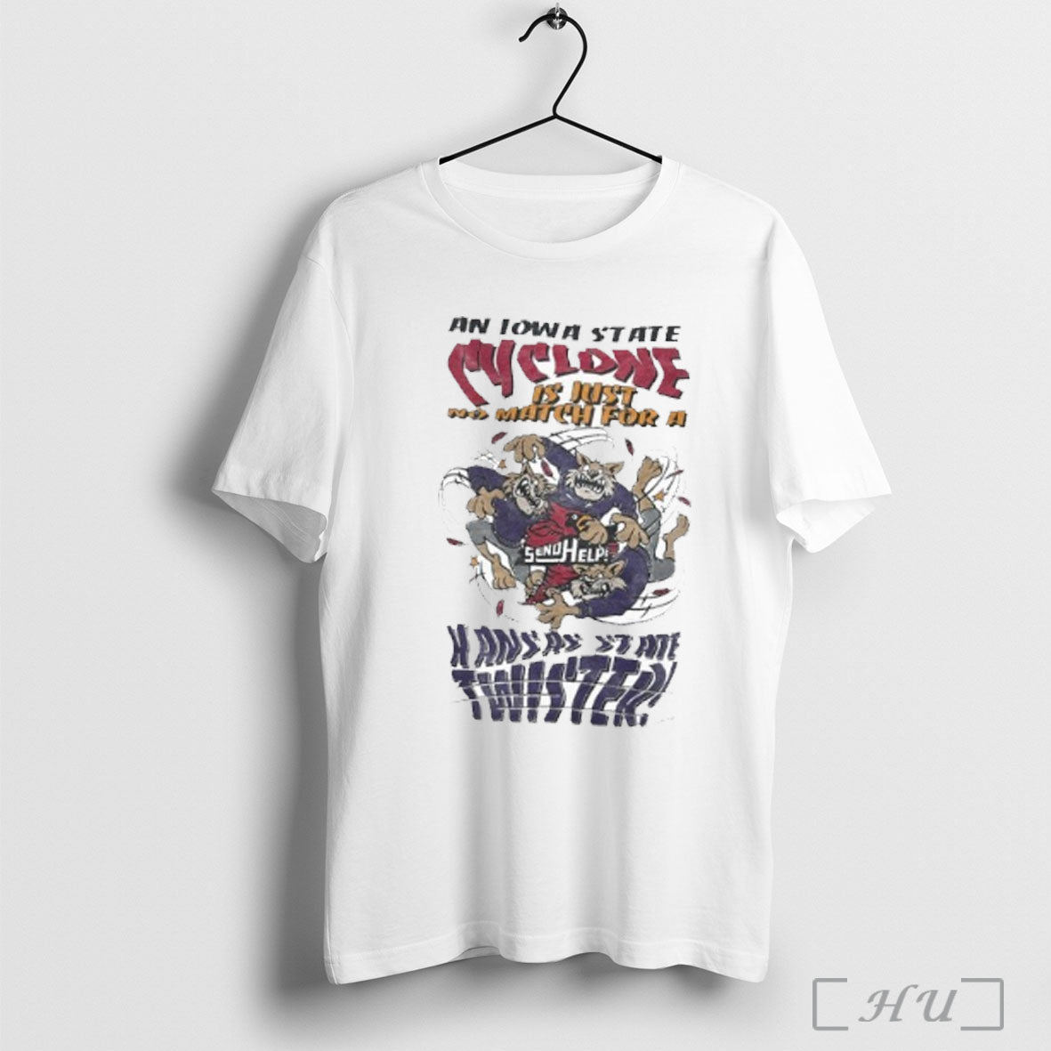 Officials An Iowa State Cyclones Is Just No Match For - Adult & Kids T-Shirts, Sweatshirts & Hoodies apparel design preview 1