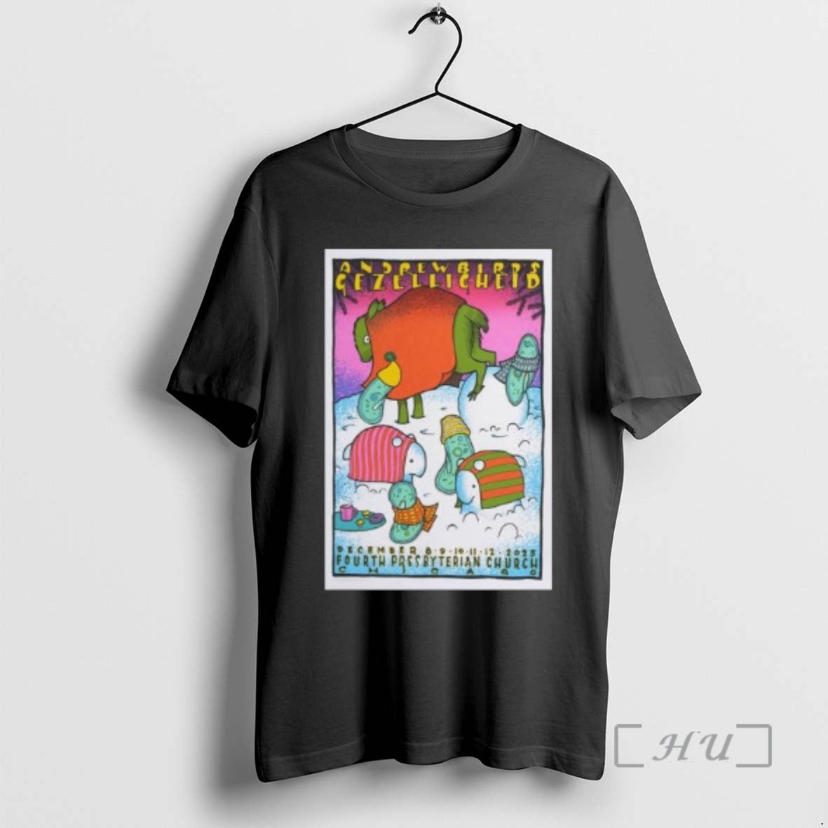 Officials Andrew Bird At Fourth Presbyterian Church - Adult & Kids T-Shirts, Sweatshirts & Hoodies apparel design preview 1