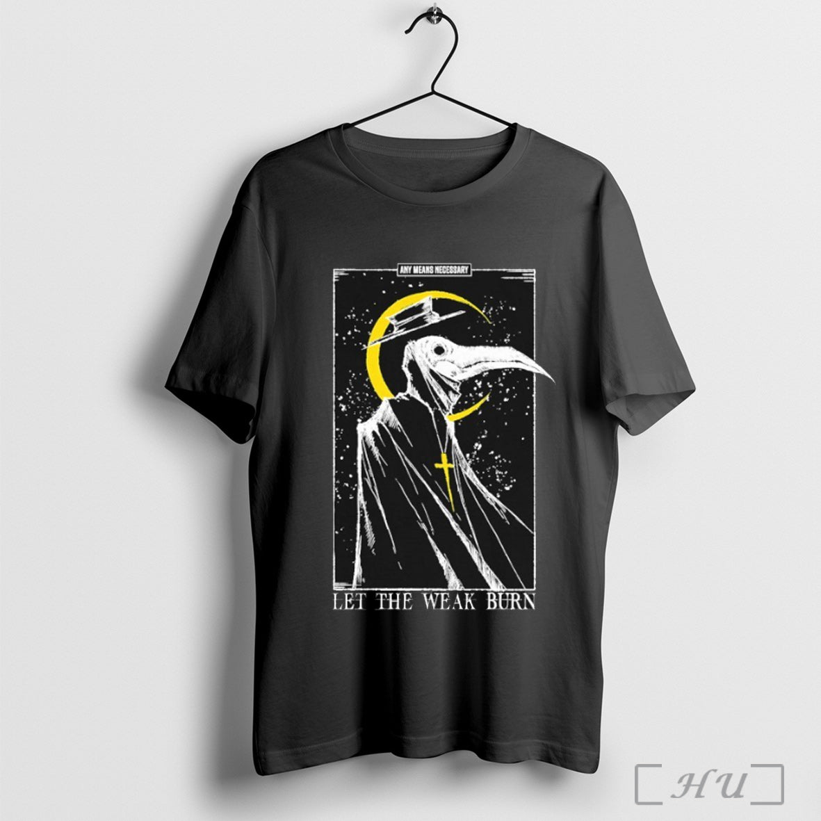 Officials Any Means Necessary Let The Weak Burn - Adult & Kids T-Shirts, Sweatshirts & Hoodies apparel design preview 1