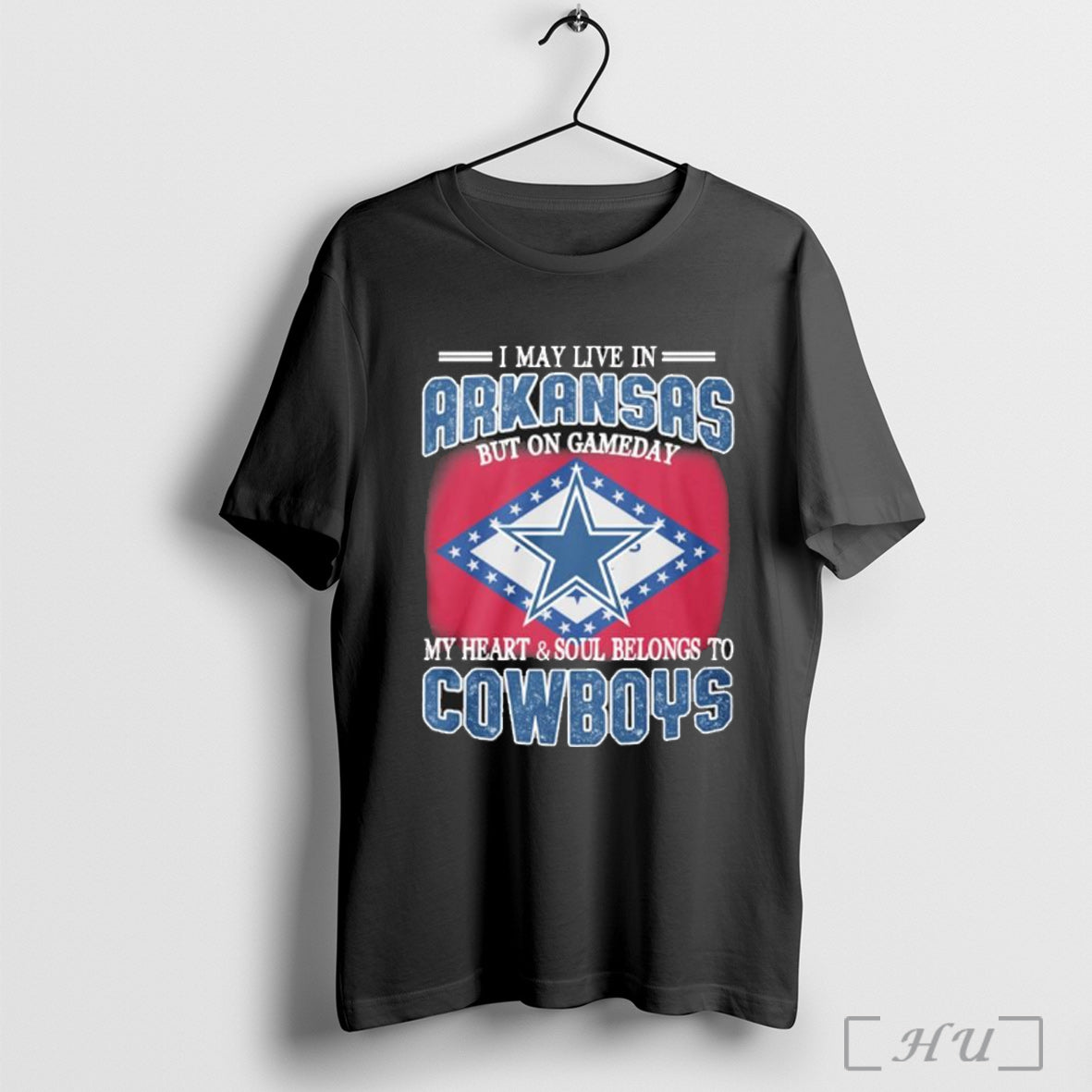 Officials Arkansas Cowboys Fans Gameday My Heart And - Adult & Kids T-Shirts, Sweatshirts & Hoodies apparel design preview 1