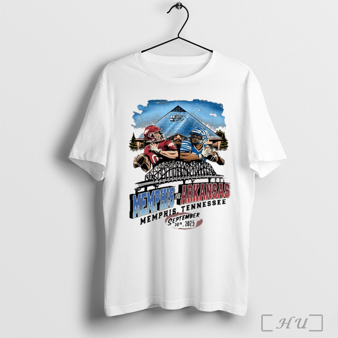 Officials Arkansas Razorbacks Vs Memphis Tigers Game - Adult & Kids T-Shirts, Sweatshirts & Hoodies apparel design preview 1