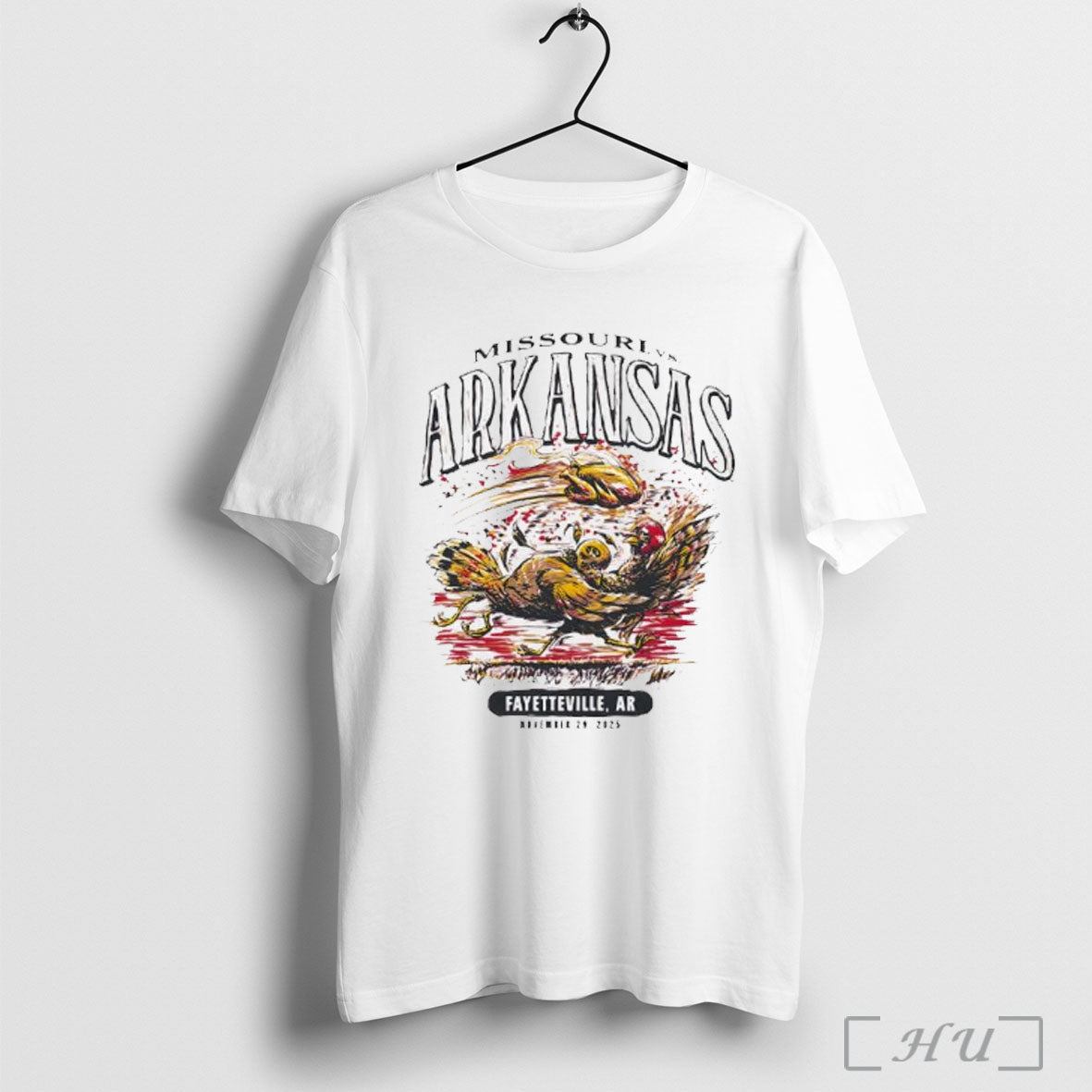 Officials Arkansas Razorbacks Vs Missouri Tigers - Adult & Kids T-Shirts, Sweatshirts & Hoodies apparel design preview 1