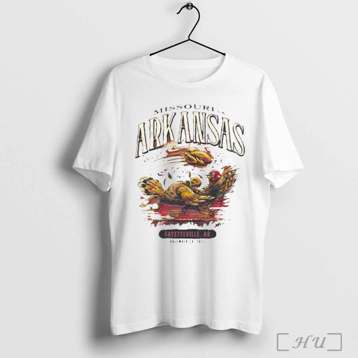 Officials Arkansas Vs Missouri Game Day 2025 November - Adult & Kids T-Shirts, Sweatshirts & Hoodies apparel design preview 1