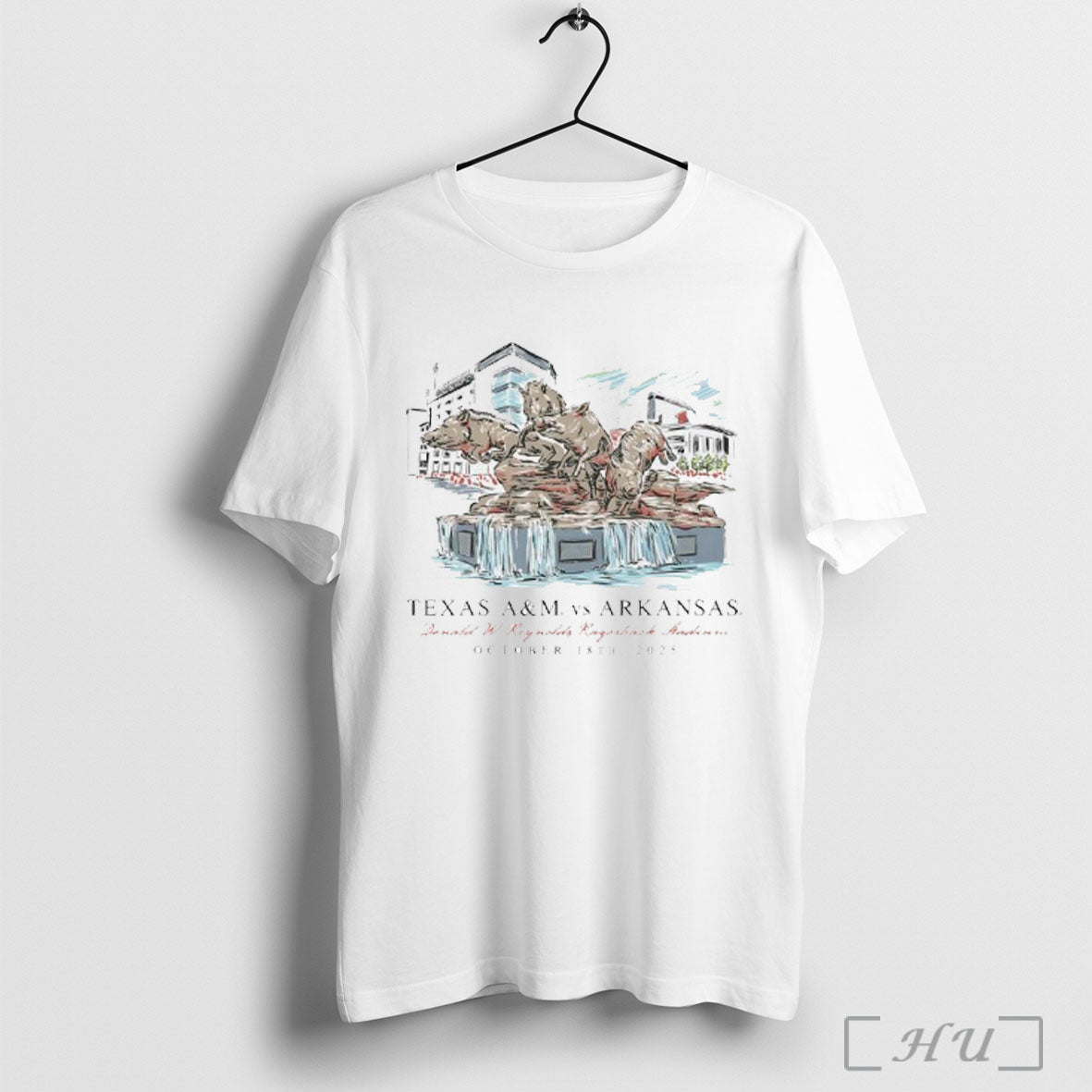 Officials Arkansas Vs Texas Am Aggies Football Game - Adult & Kids T-Shirts, Sweatshirts & Hoodies apparel design preview 1