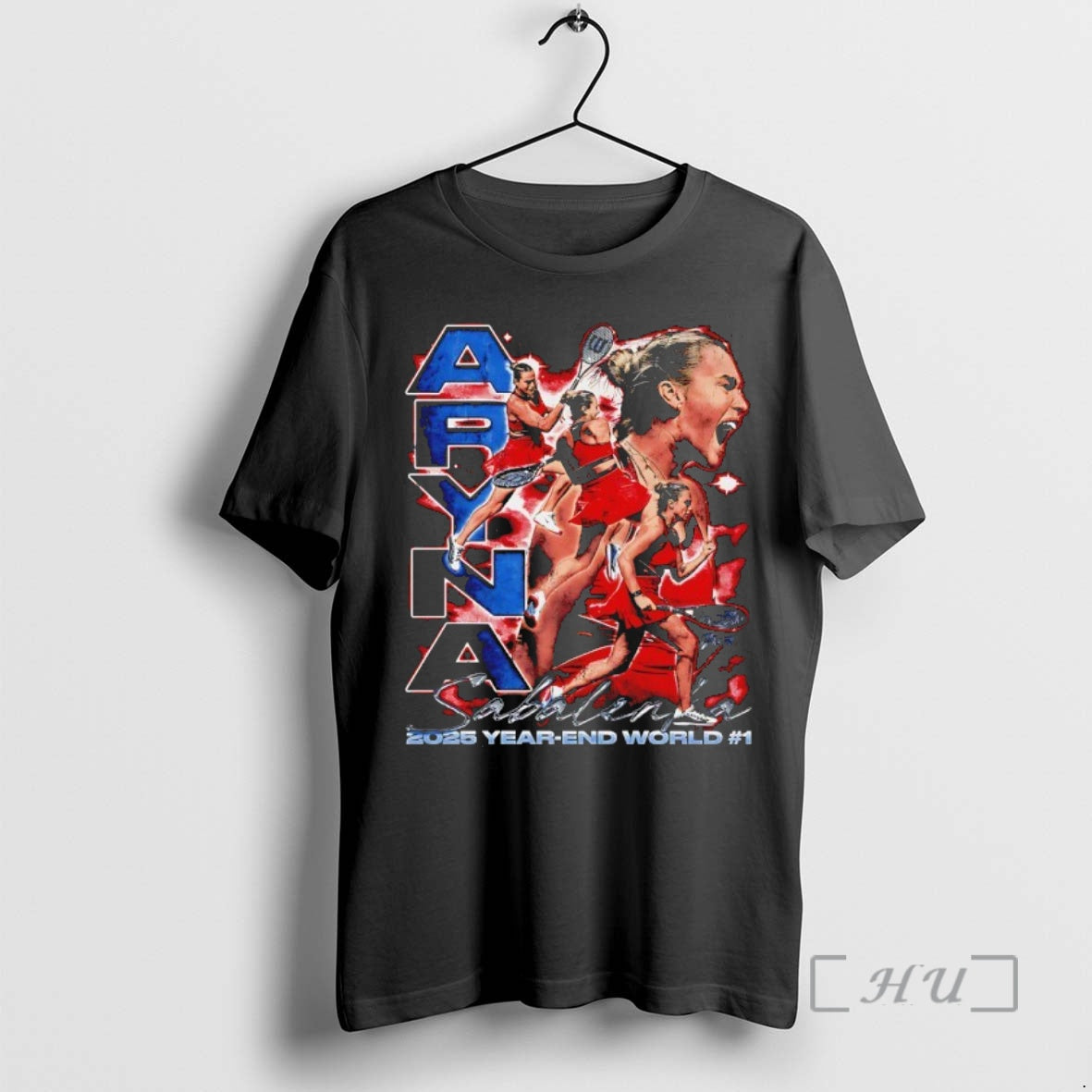 Officials Aryna Sabalenka 2025 Year End World No - Adult & Kids T-Shirts, Sweatshirts & Hoodies apparel design preview 1