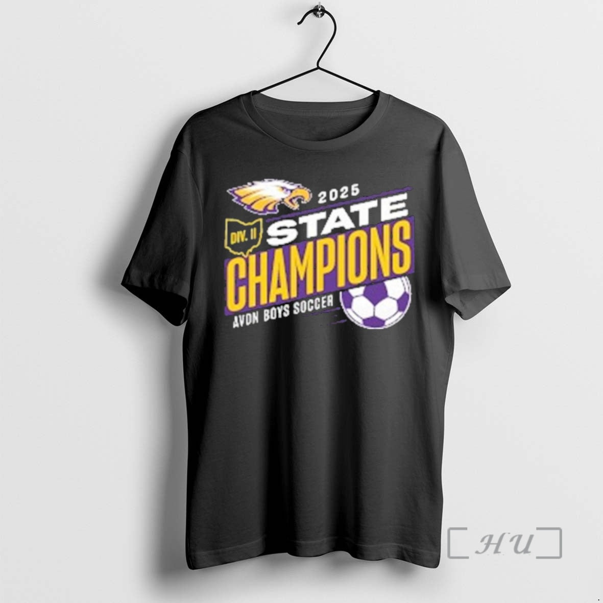 Officials Avon Boys Soccer 2025 Div Ii State - Adult & Kids T-Shirts, Sweatshirts & Hoodies apparel design preview 1