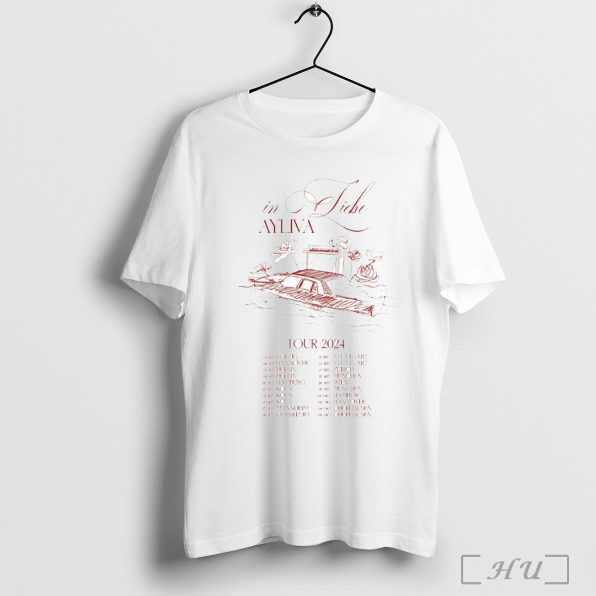 Officials Ayliva Die Tour 2024 Passenger - Adult & Kids T-Shirts, Sweatshirts & Hoodies apparel design preview 1