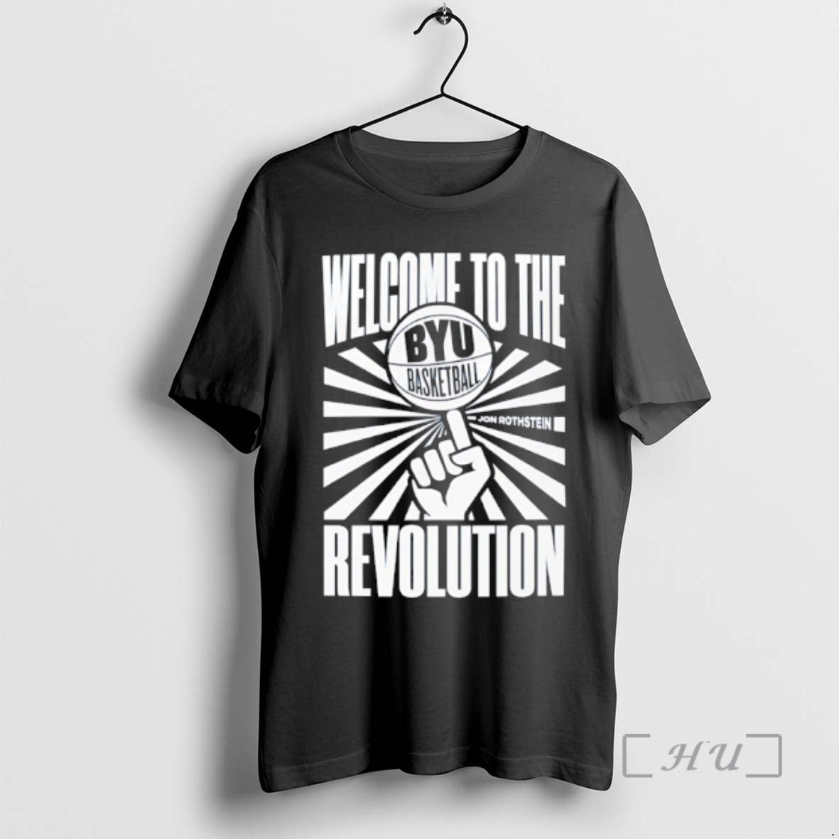 Officials Byu Basketball Welcome To The Revolution - Adult & Kids T-Shirts, Sweatshirts & Hoodies apparel design preview 1