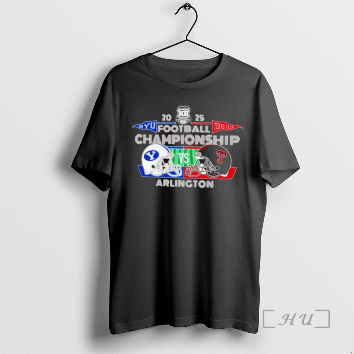 Officials Byu Cougars Vs Texas Tech Red Raiders 2025 - Adult & Kids T-Shirts, Sweatshirts & Hoodies apparel design preview 1